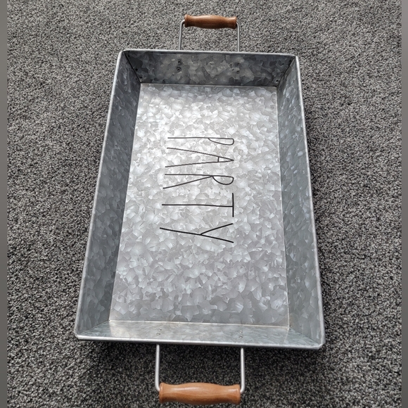 NWT! Rae Dunn Galvanized Tray - Picture 4 of 4